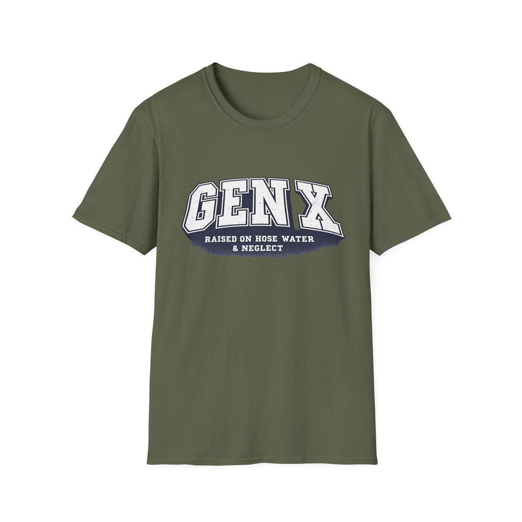 Gen X – Raised on Hose Water & Neglect Graphic T-Shirt