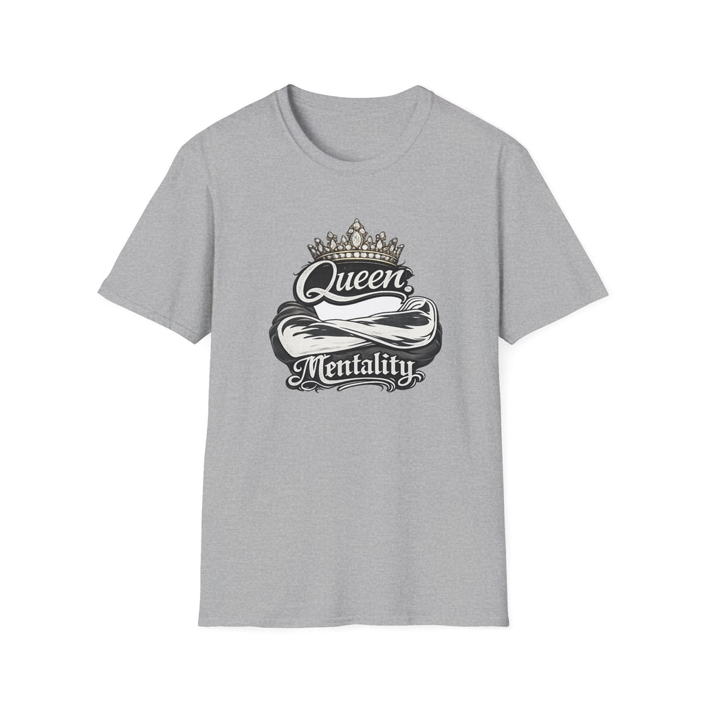 Queen Mentality T-Shirt – Crown Graphic Tee for Confident Women