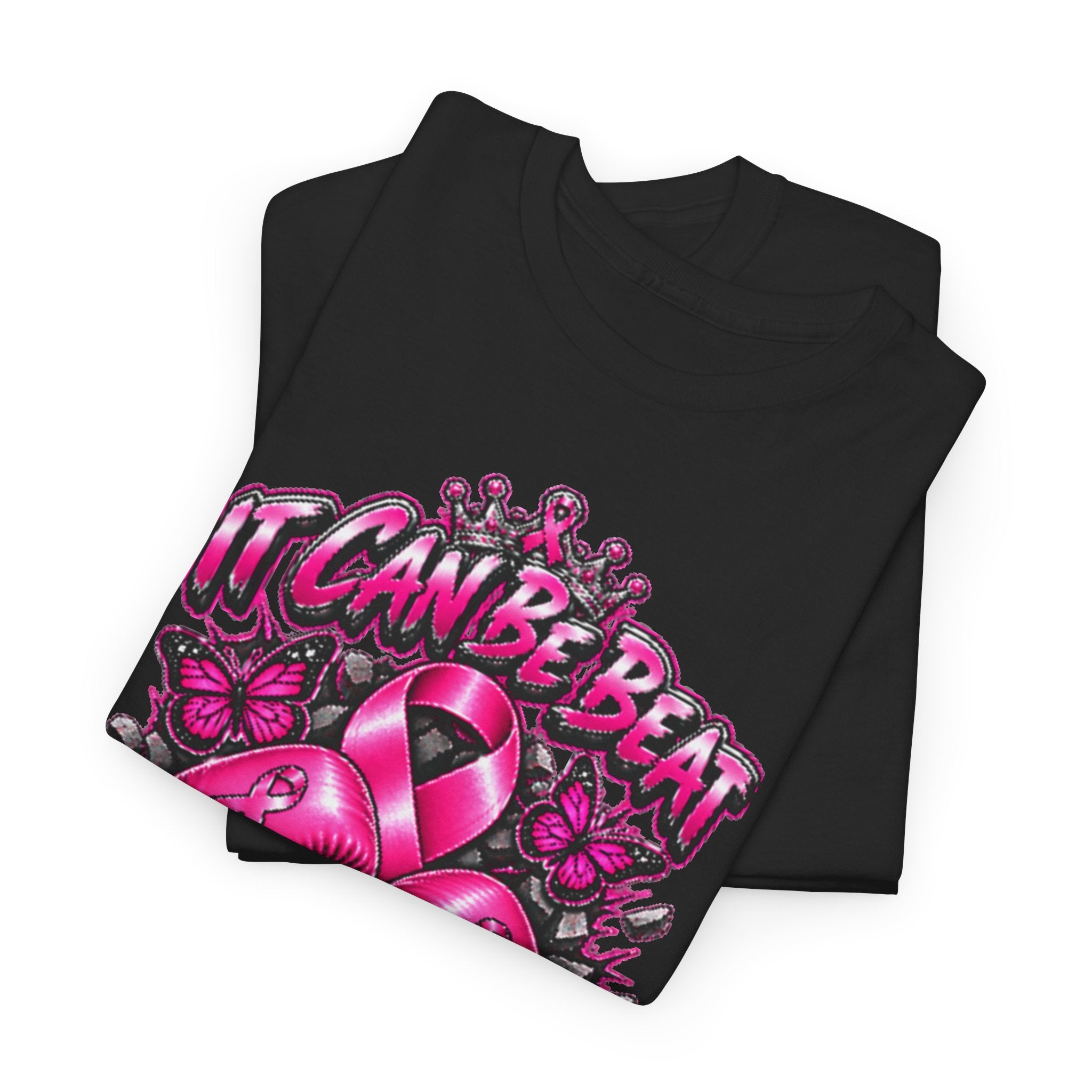 "It Can Be Beat — We Winning" Breast Cancer Awareness Tee