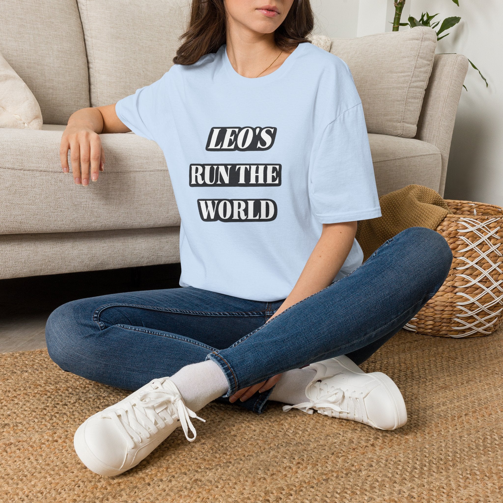 Leo's Run the World Graphic T-Shirt
