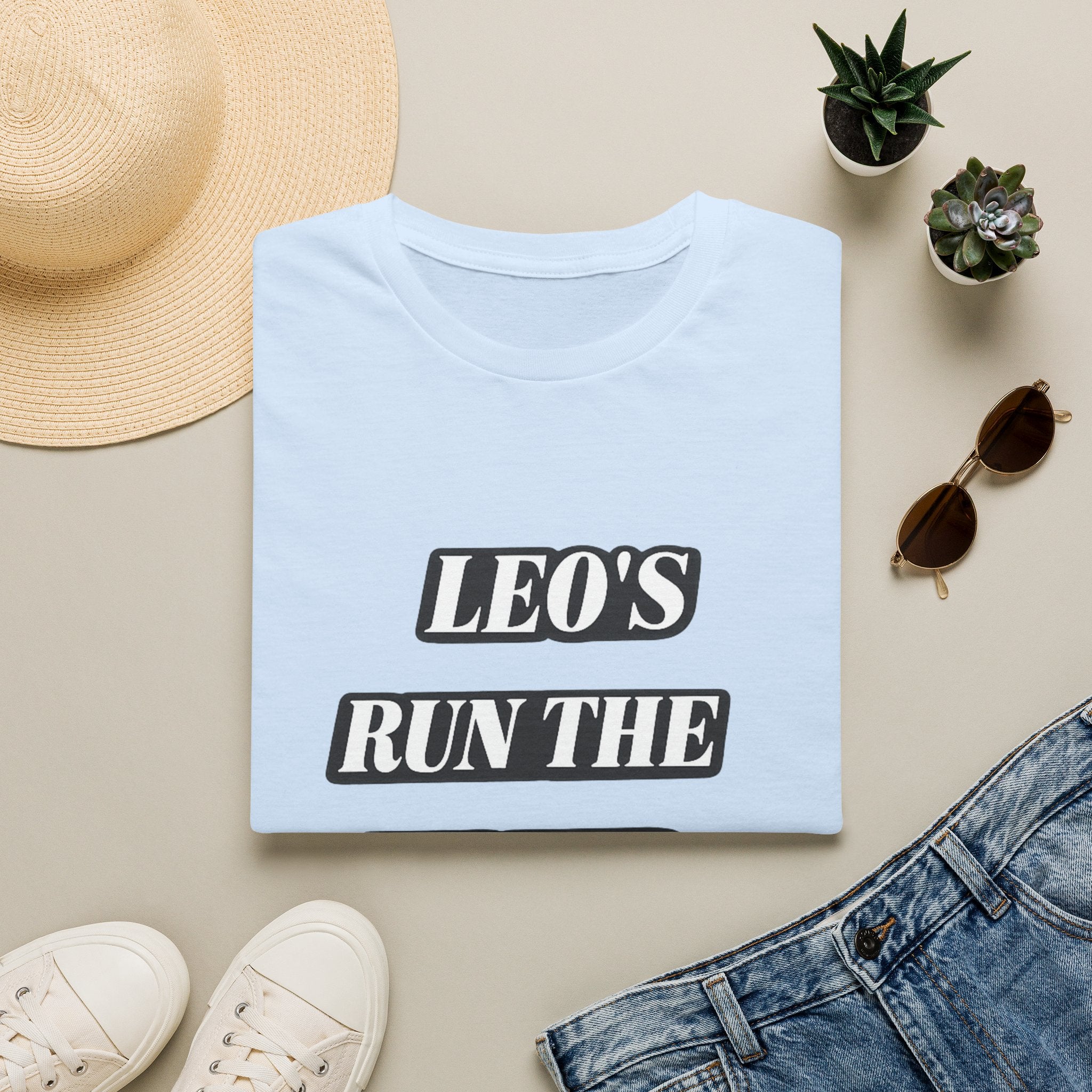 Leo's Run the World Graphic T-Shirt