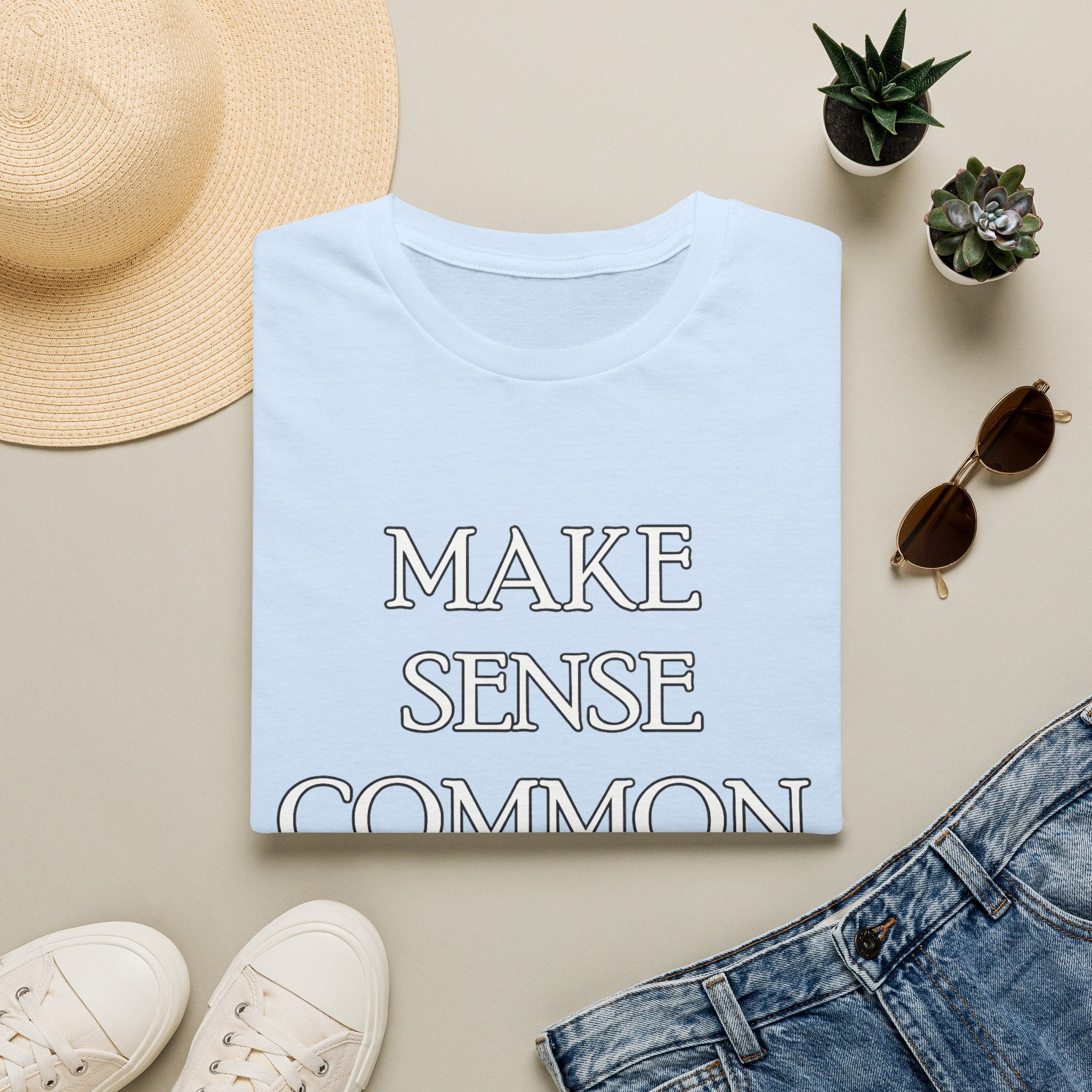 Make Sense Common Again Graphic Tee