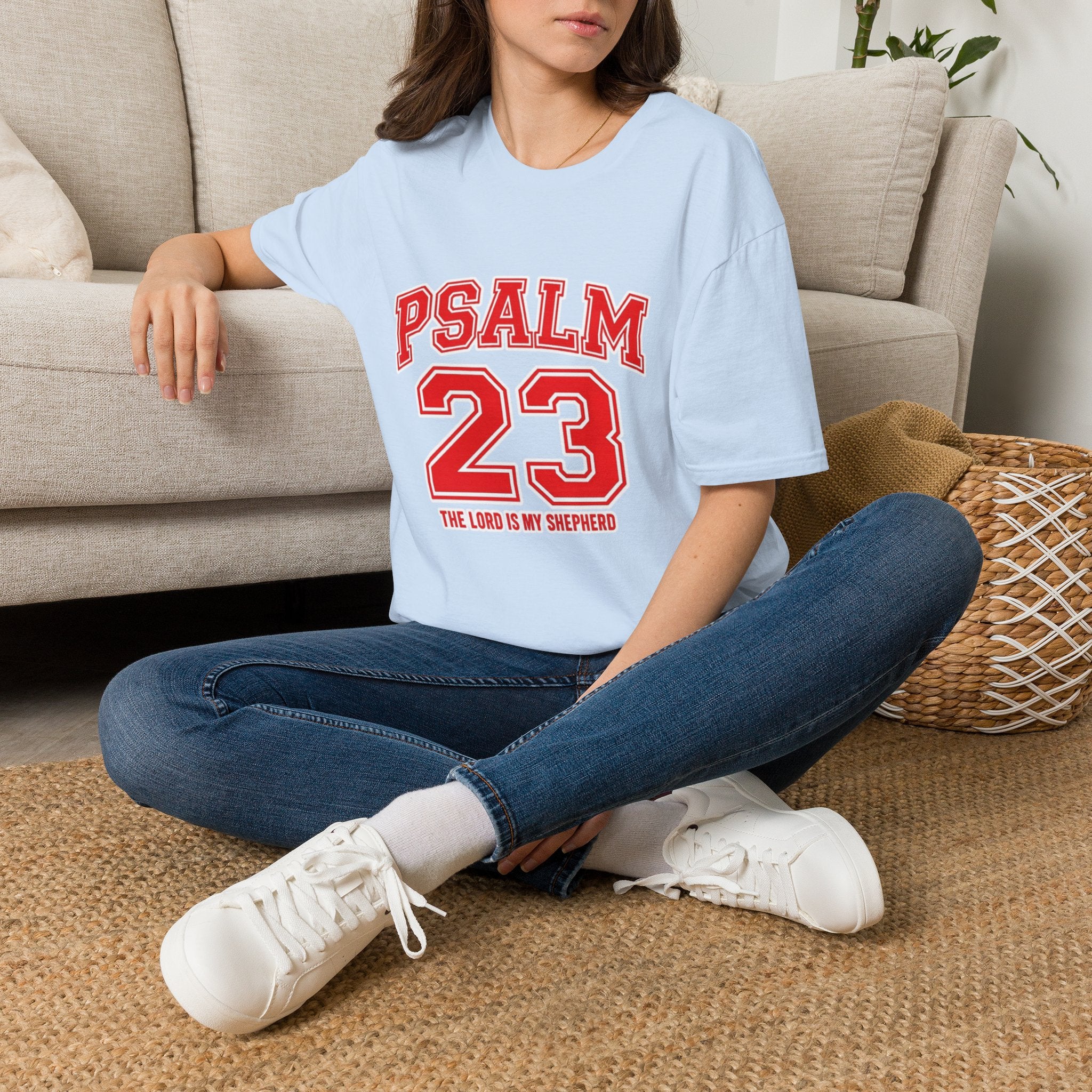 Psalm 23 T-Shirt — Inspirational Christian Faith Tee