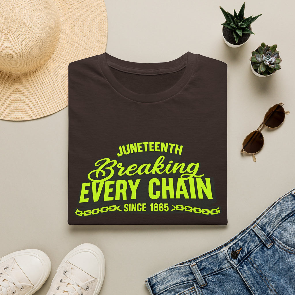 Juneteenth – Breaking Every Chain Since 1865 Graphic T-Shirt