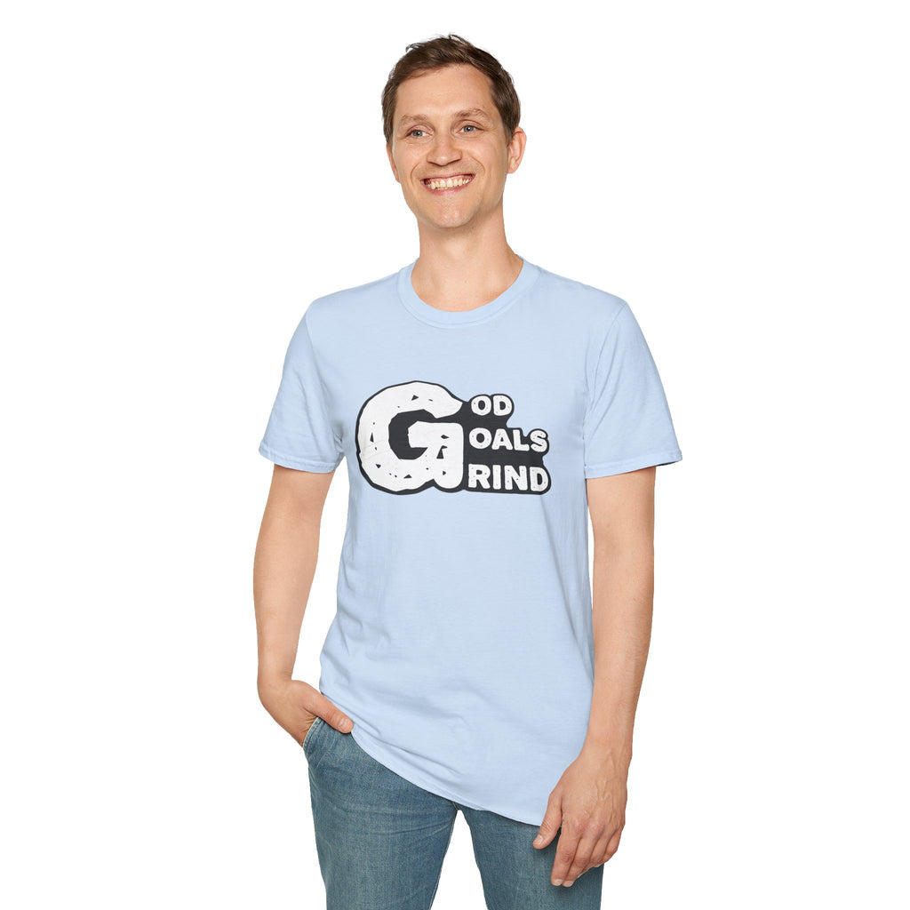God, Goals, Grind Graphic T-Shirt