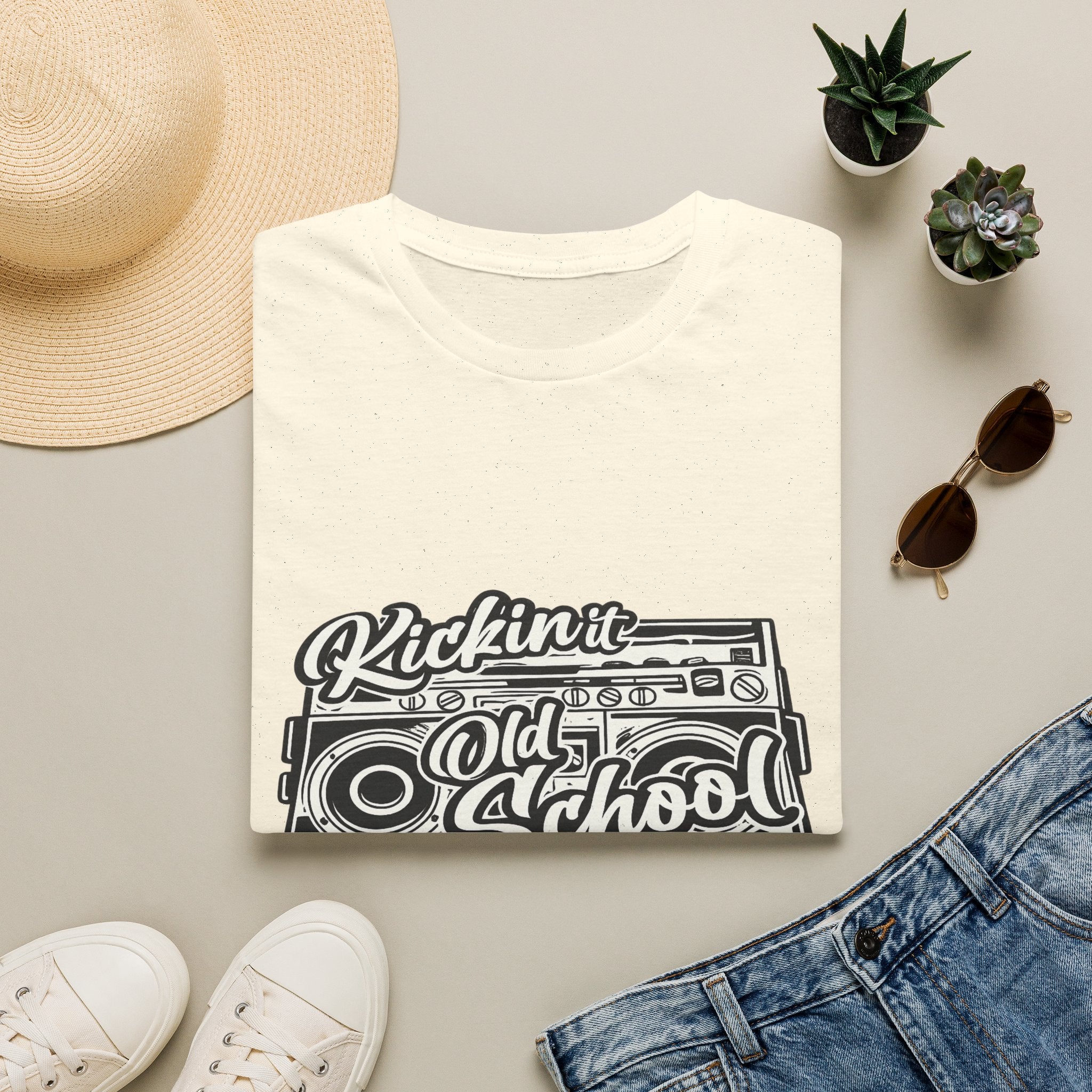 Kickin' It Old School Graphic T-Shirt