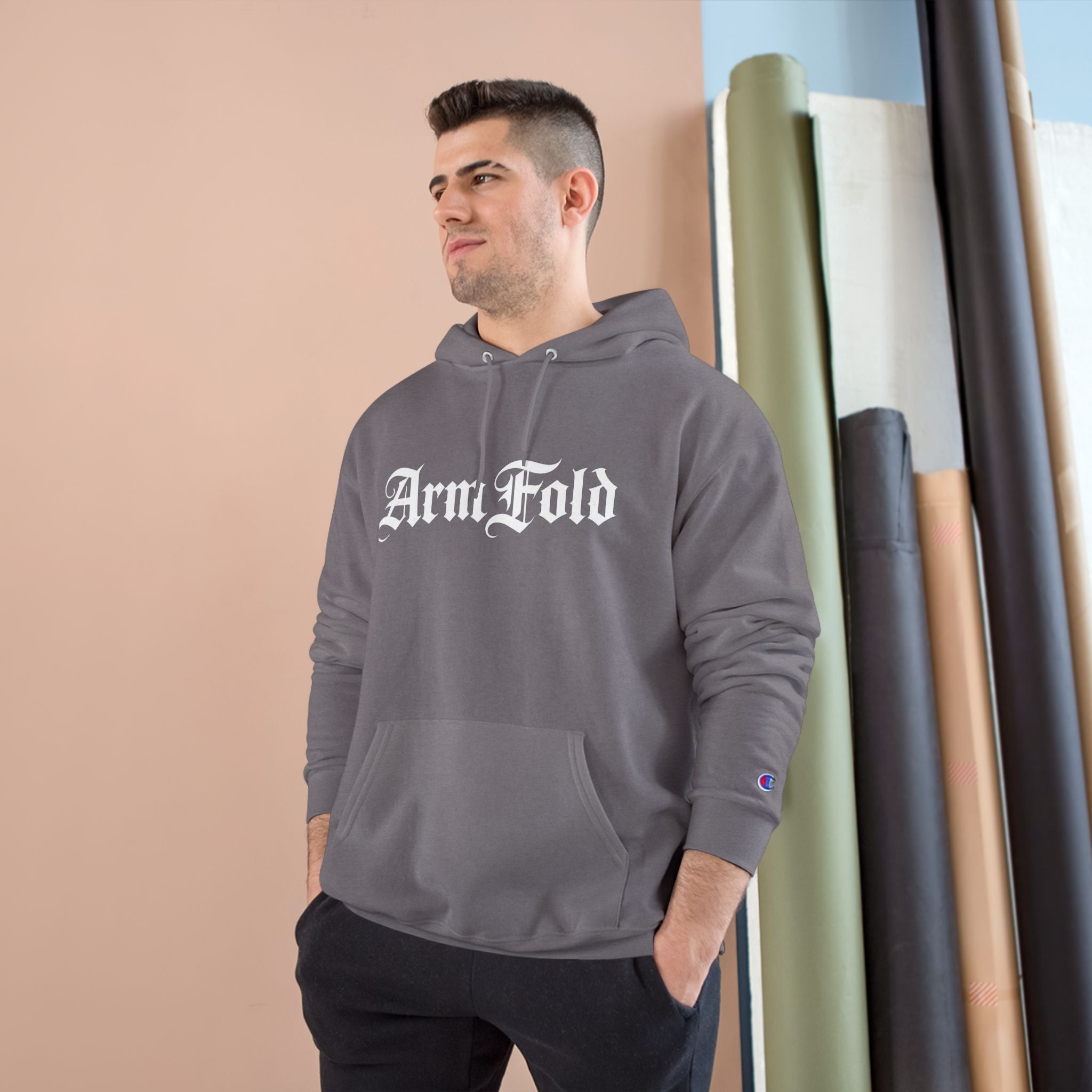 Arm Fold Old English Graphic T-Shirt | Gothic Streetwear Tee