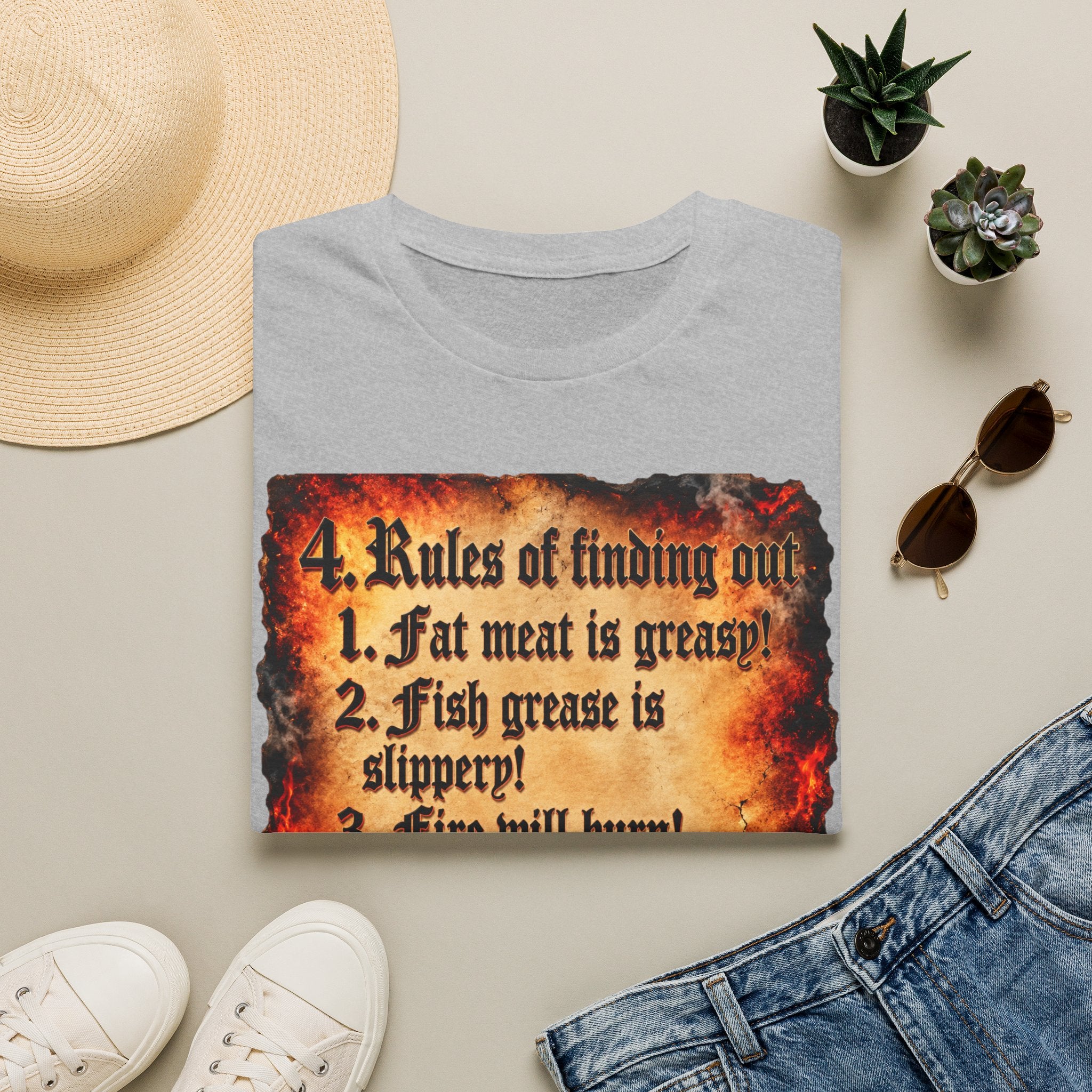 4 Rules of Finding Out Graphic T-Shirt