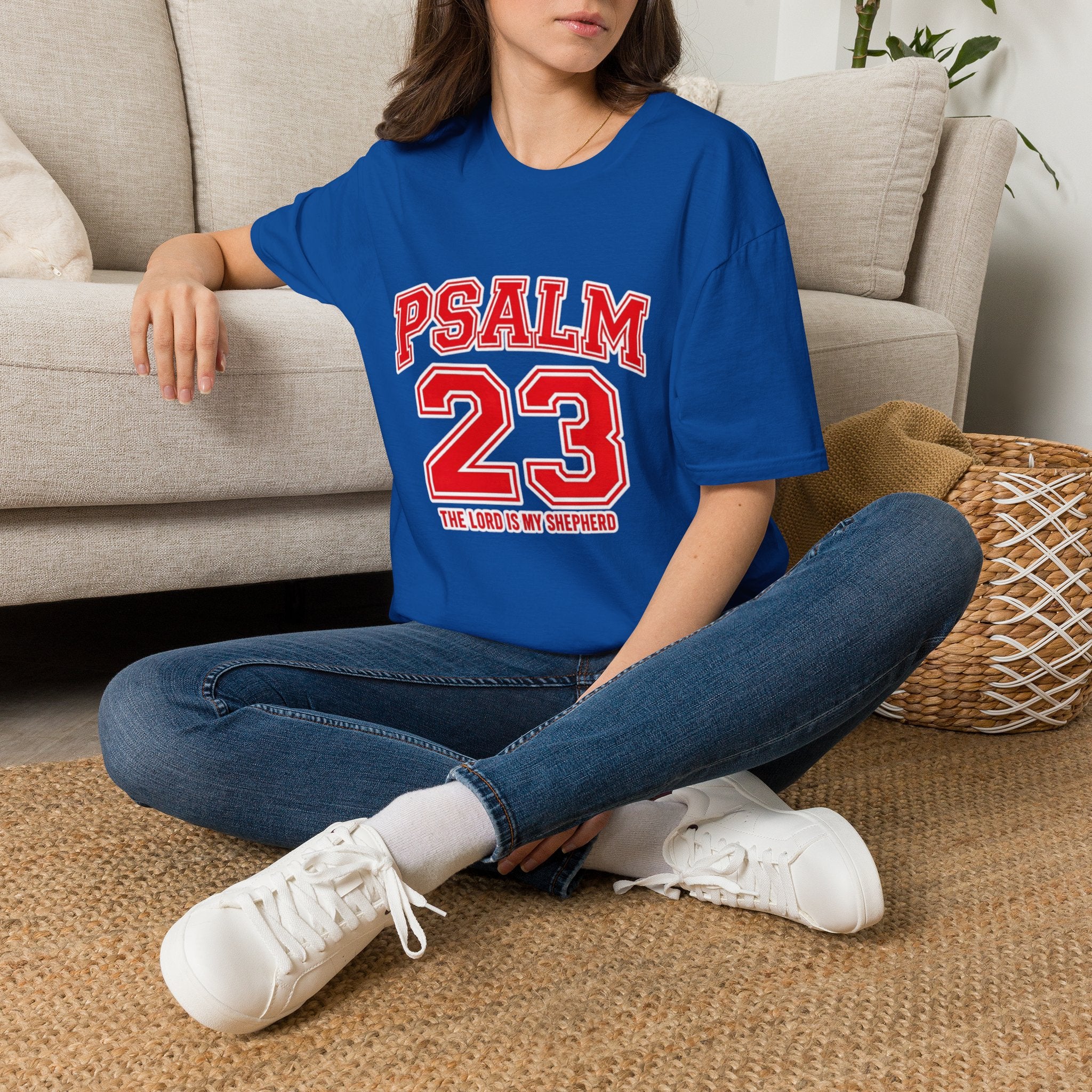 Psalm 23 T-Shirt — Inspirational Christian Faith Tee