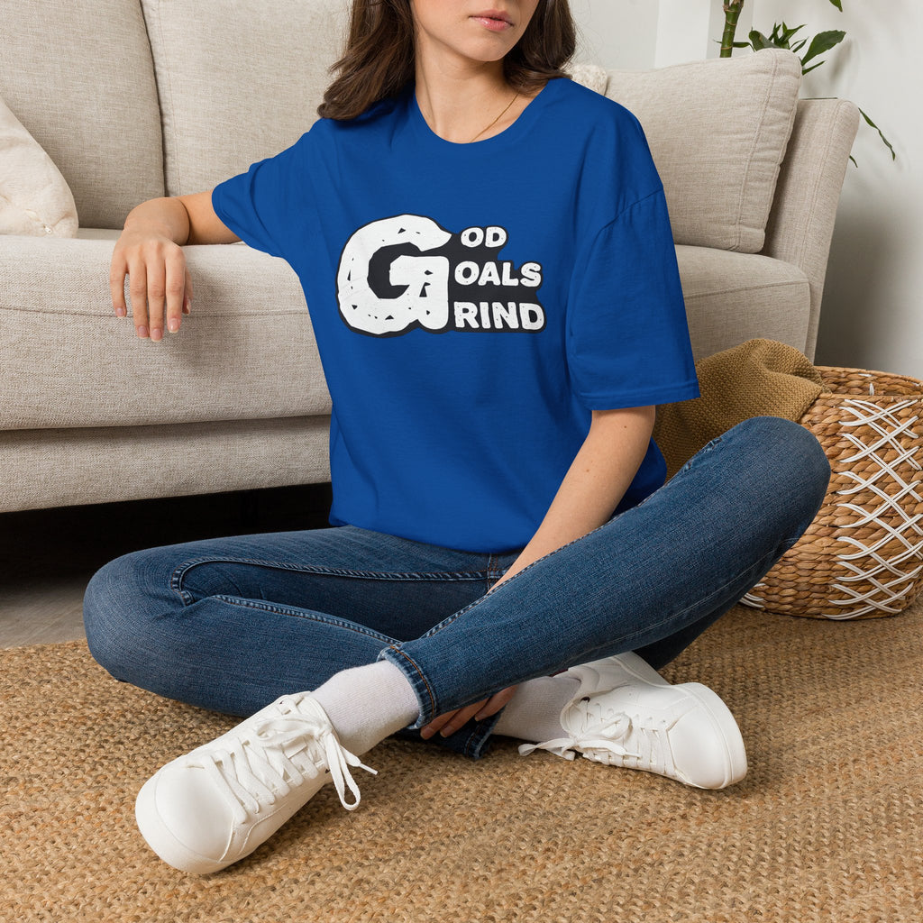 God, Goals, Grind Graphic T-Shirt