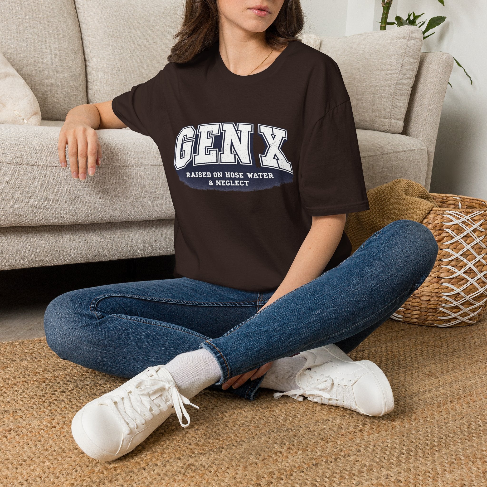 Gen X – Raised on Hose Water & Neglect Graphic T-Shirt
