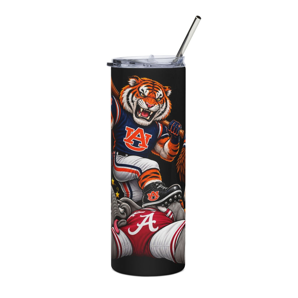 “Auburn vs Alabama Rivalry Tumbler.” Stainless Steel Tumbler, 20oz