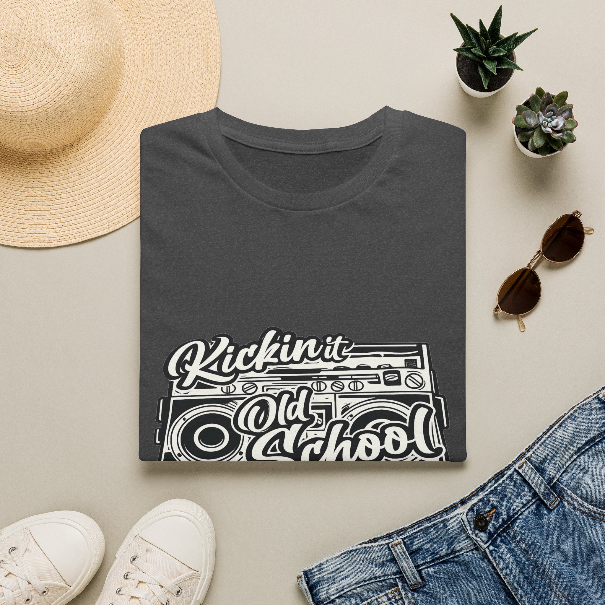 Kickin' It Old School Graphic T-Shirt