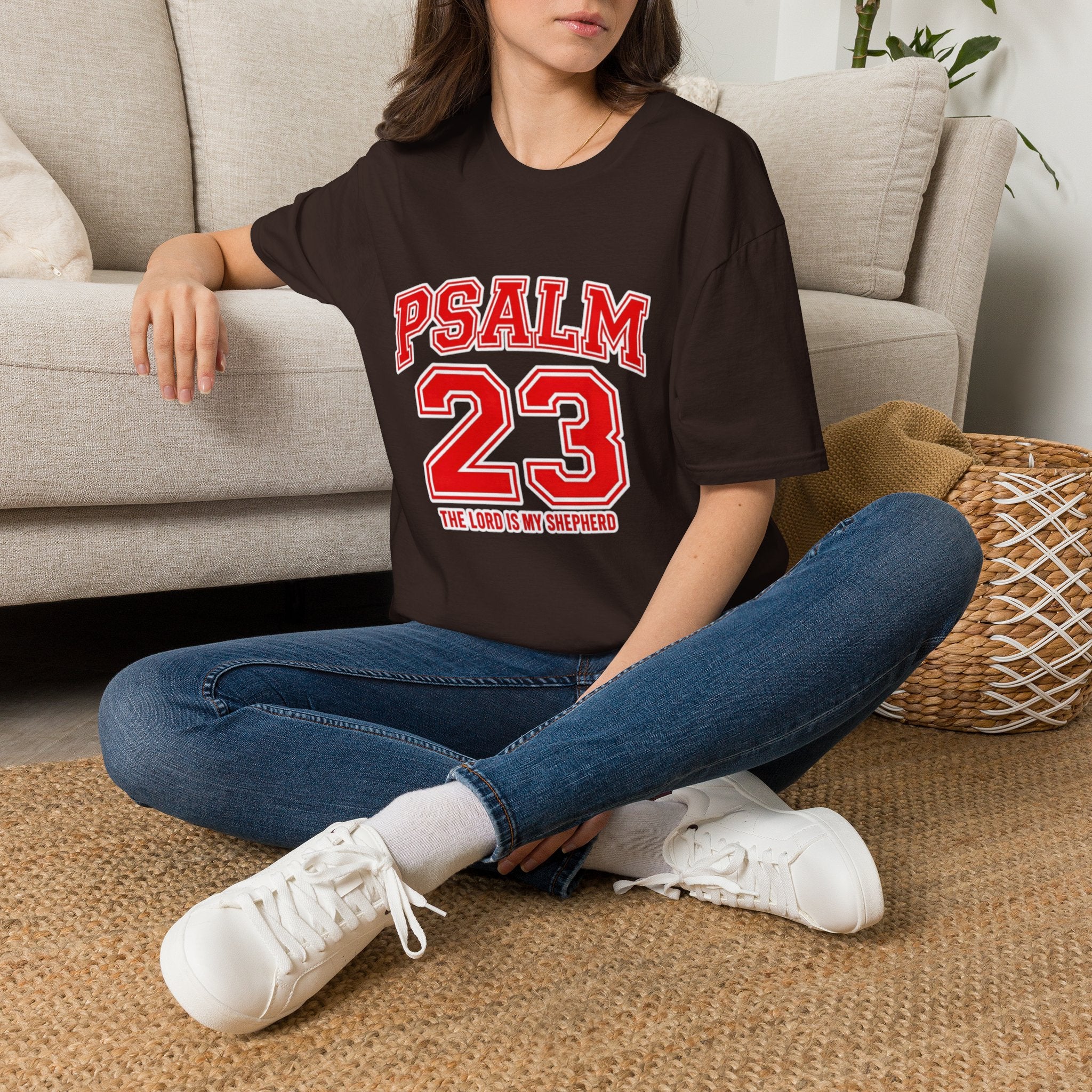 Psalm 23 T-Shirt — Inspirational Christian Faith Tee