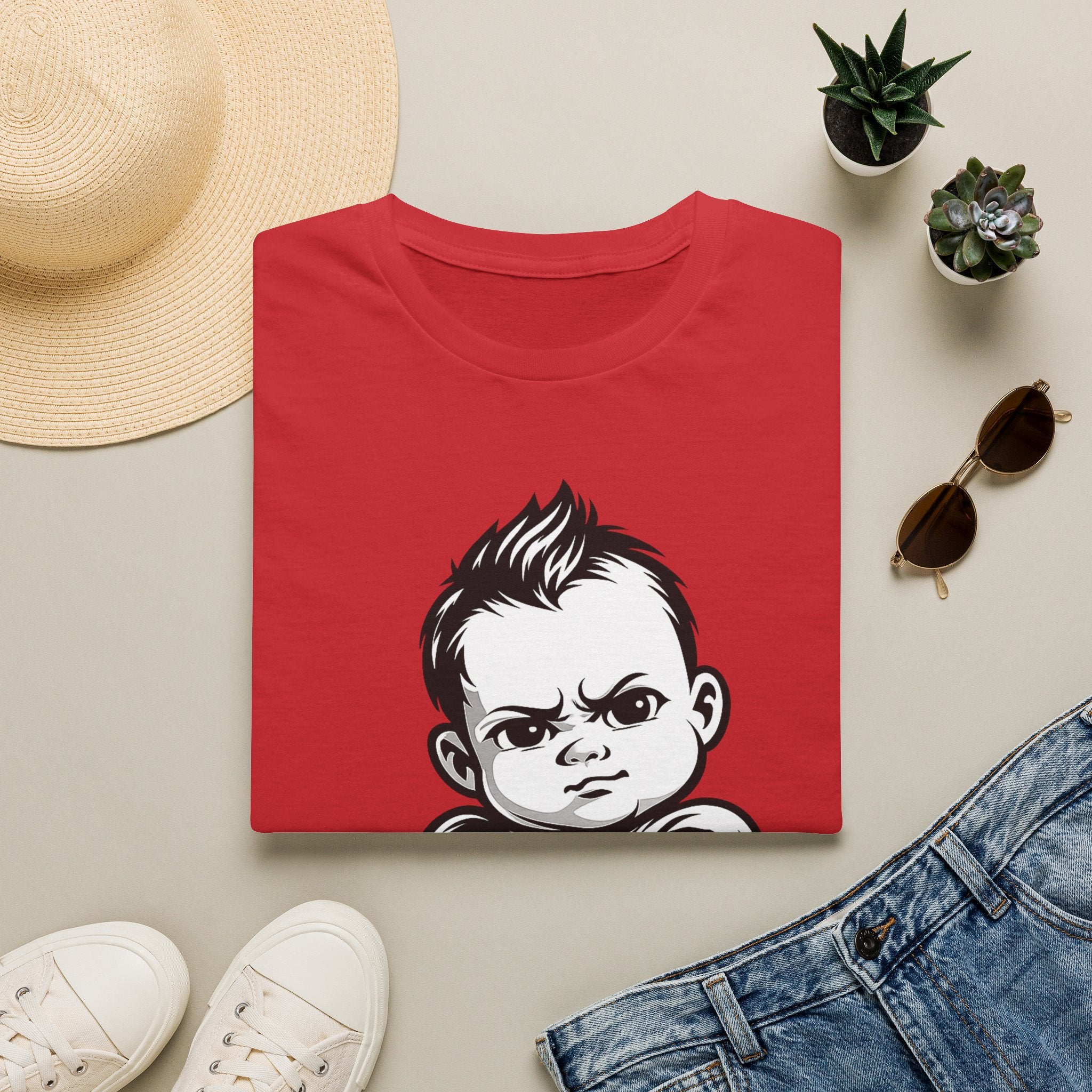 Baby Boss Arm Fold Graphic Tee