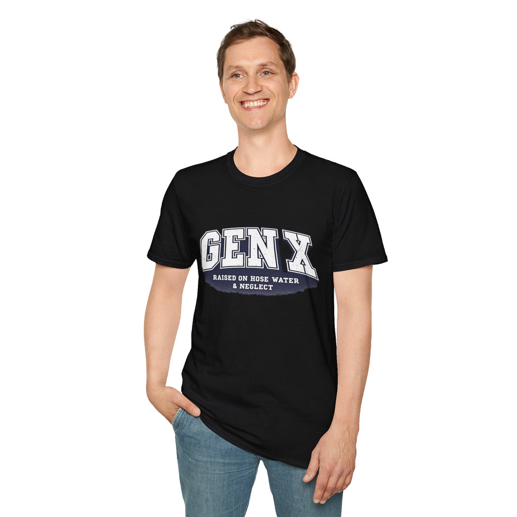 Gen X – Raised on Hose Water & Neglect Graphic T-Shirt