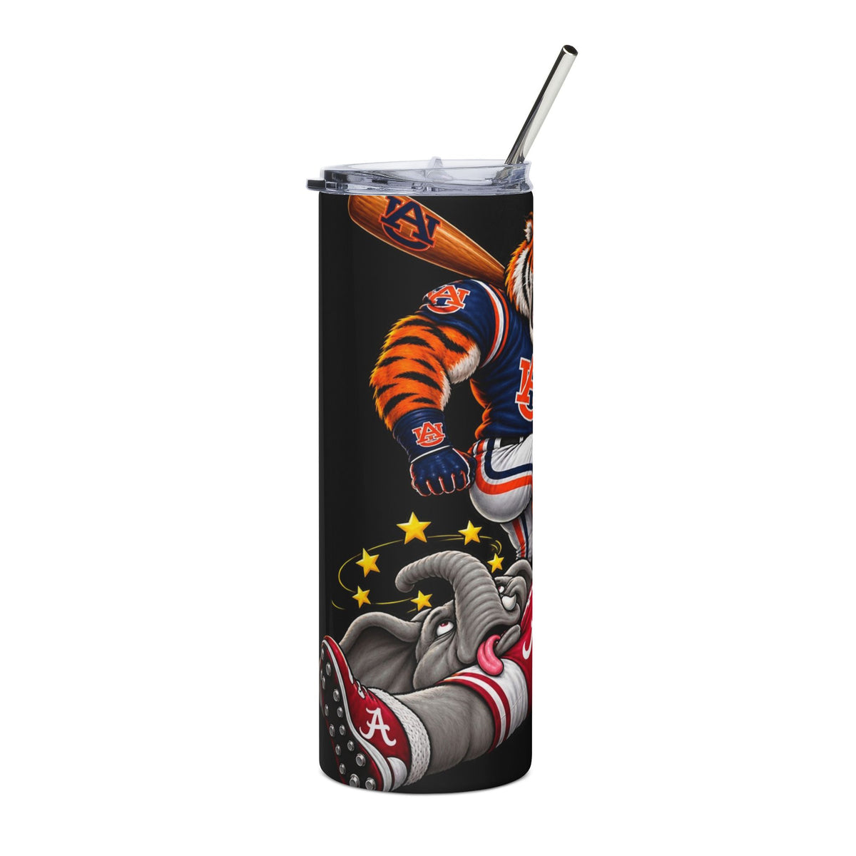 “Auburn vs Alabama Rivalry Tumbler.” Stainless Steel Tumbler, 20oz