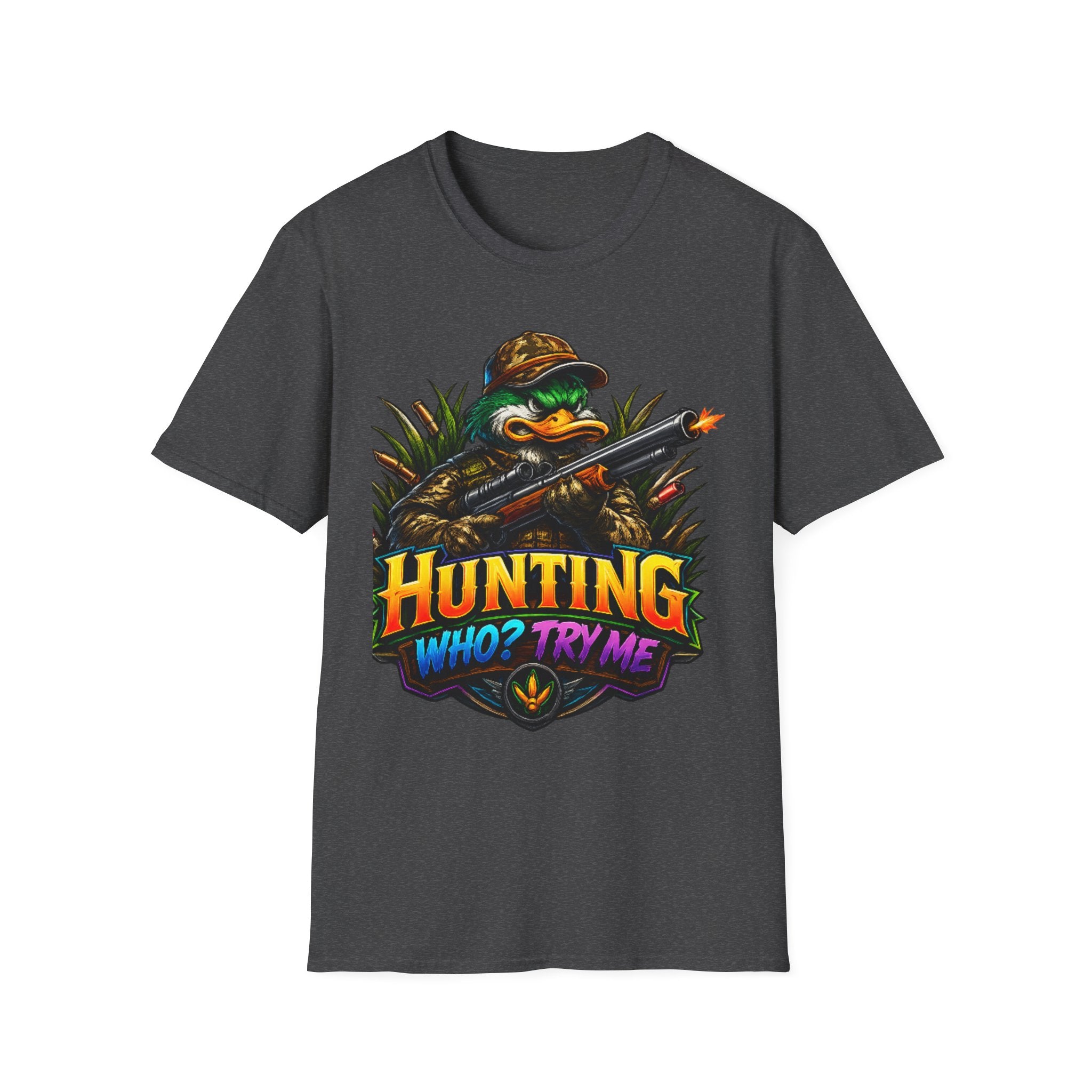 Hunting Graphic Unisex Softstyle T-Shirt