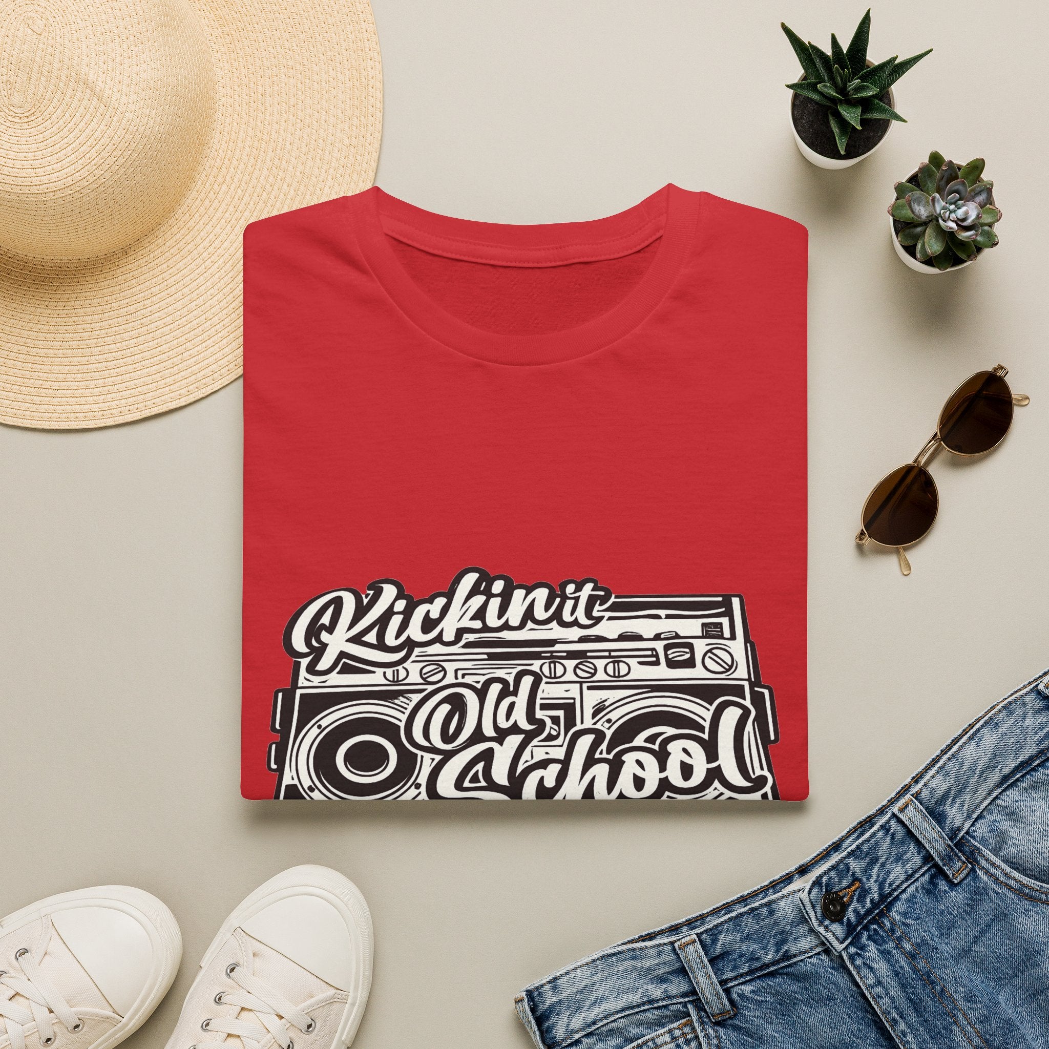 Kickin' It Old School Graphic T-Shirt