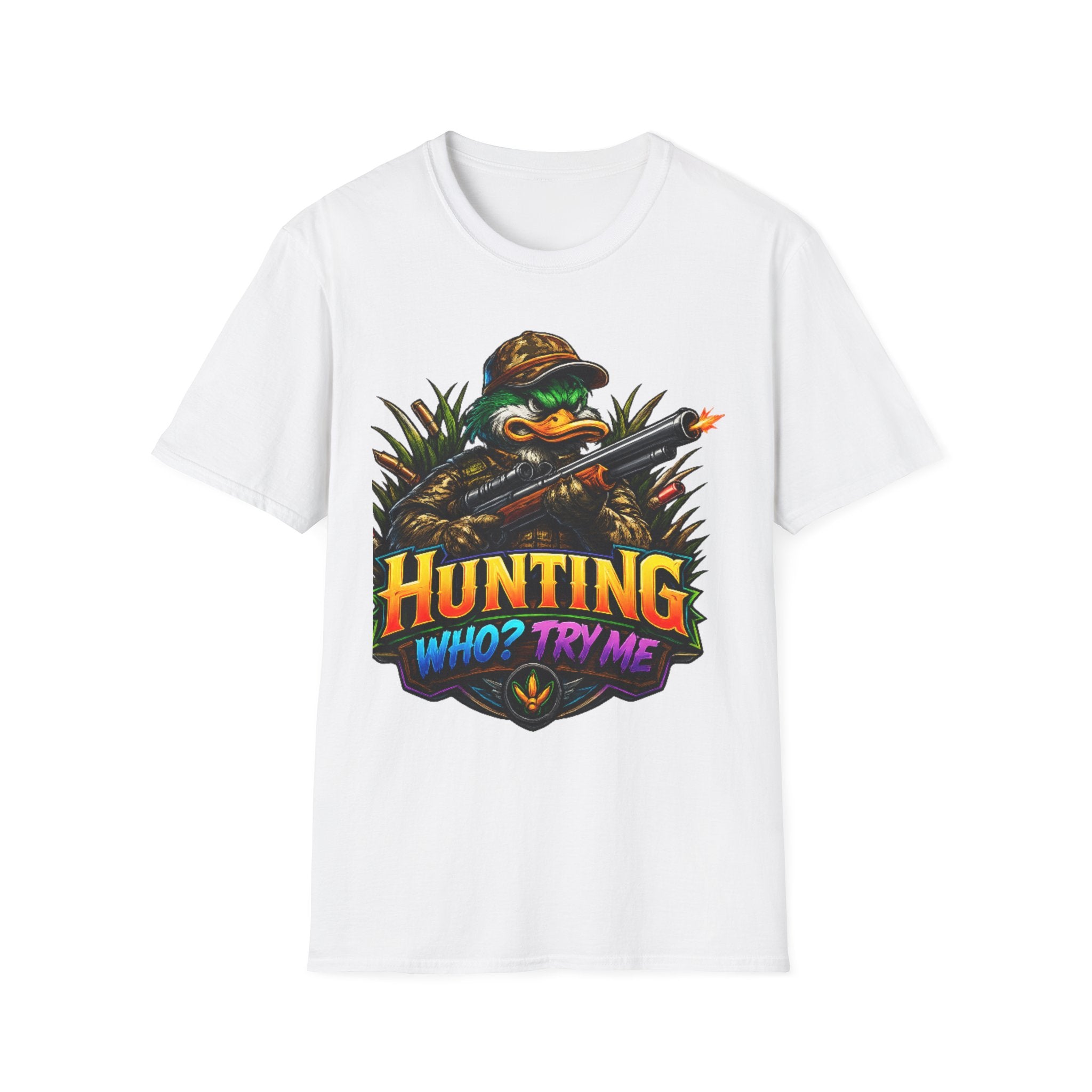 Hunting Graphic Unisex Softstyle T-Shirt