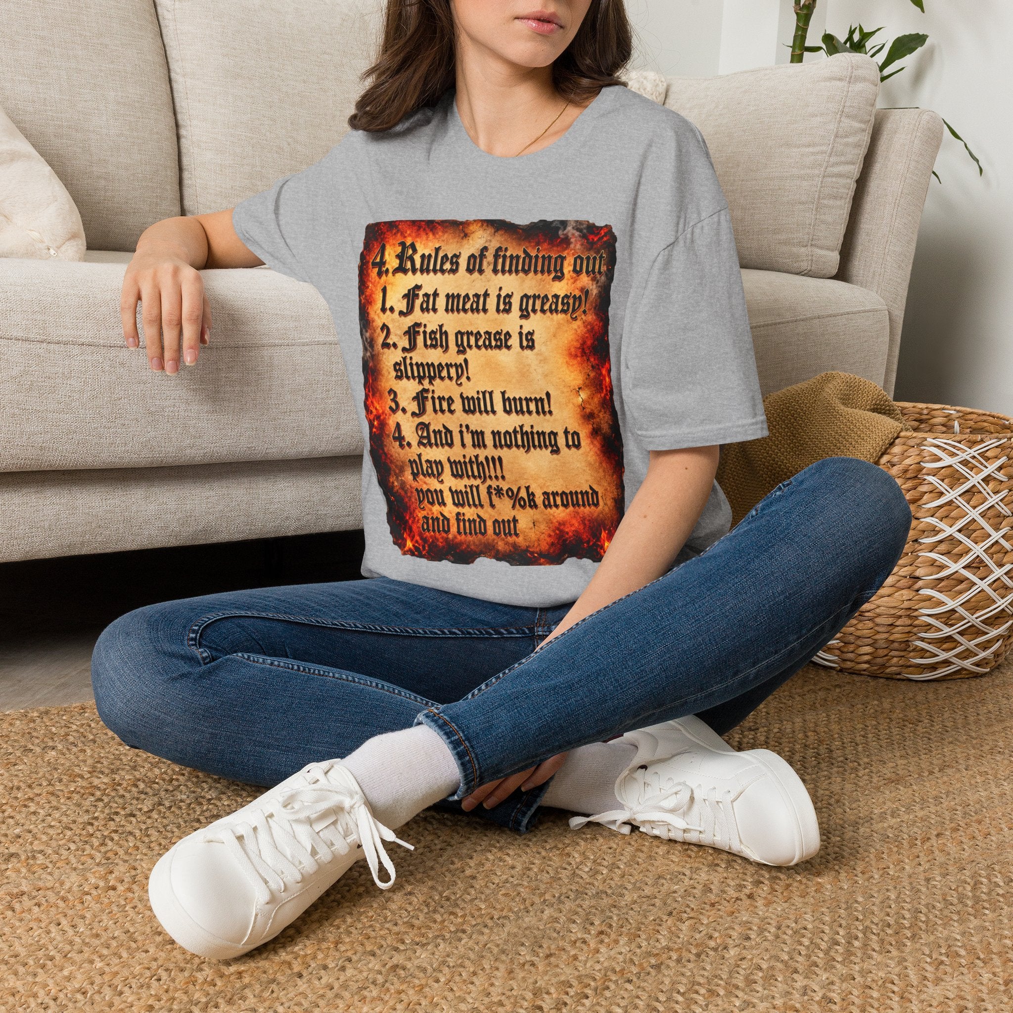 4 Rules of Finding Out Graphic T-Shirt
