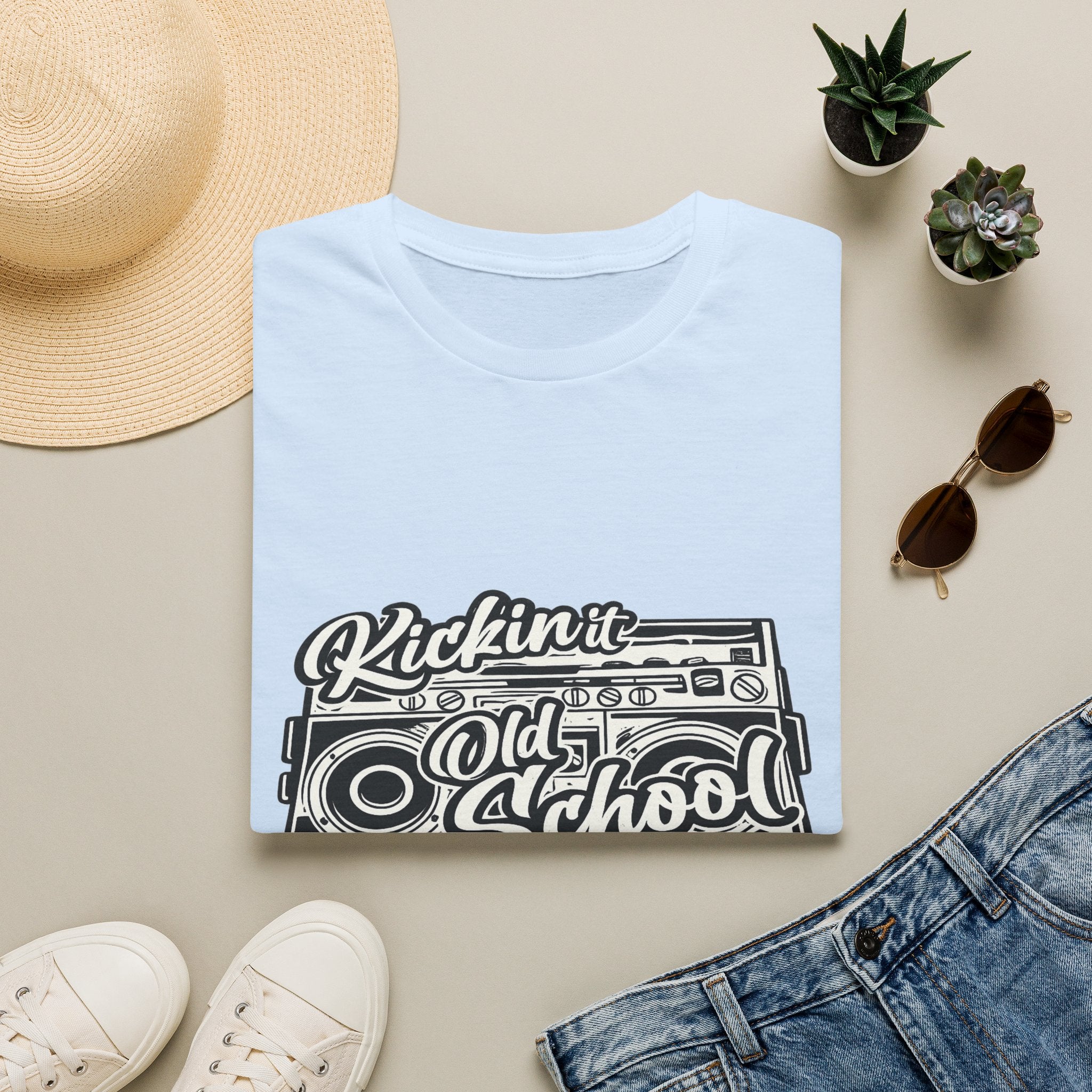 Kickin' It Old School Graphic T-Shirt