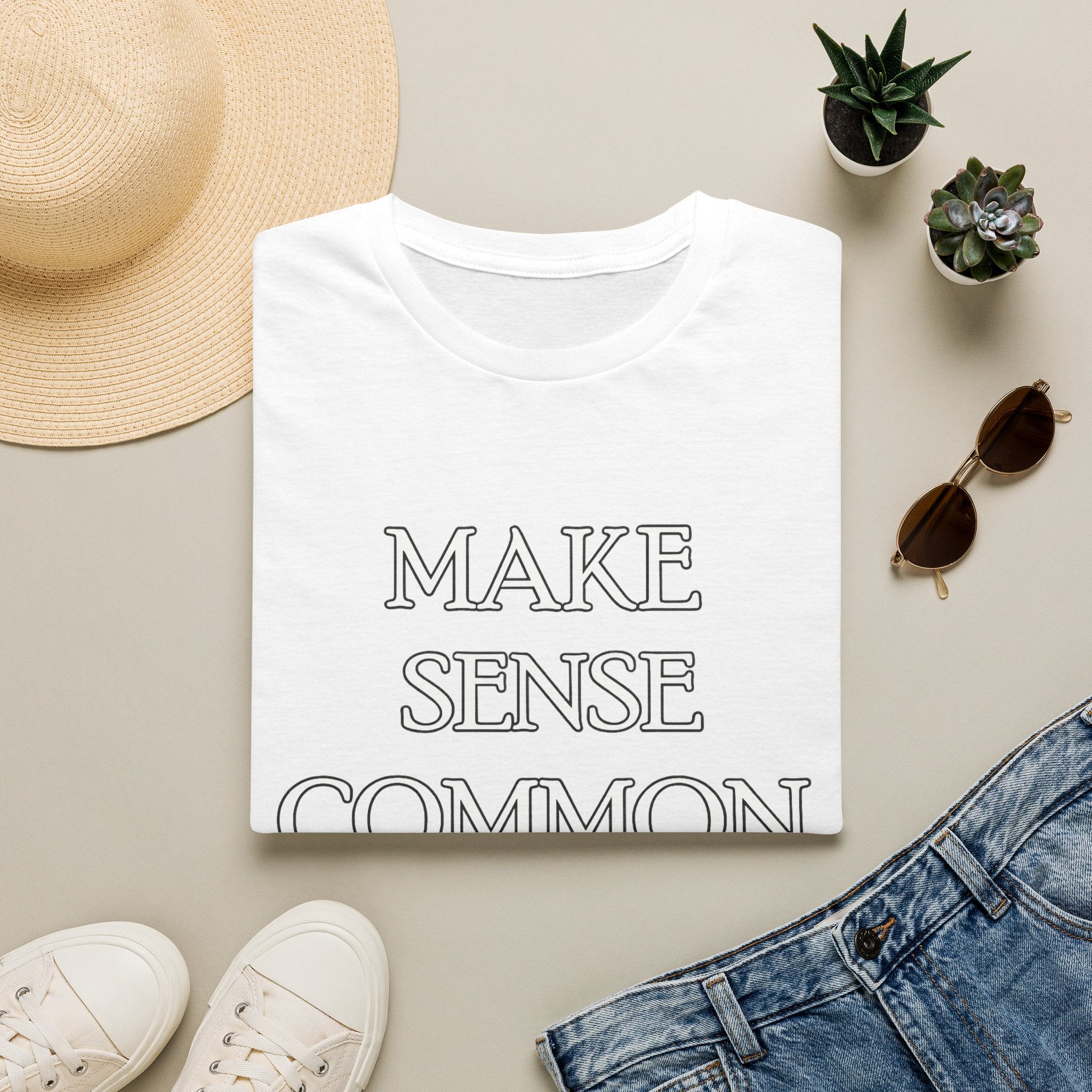 Make Sense Common Again Graphic Tee