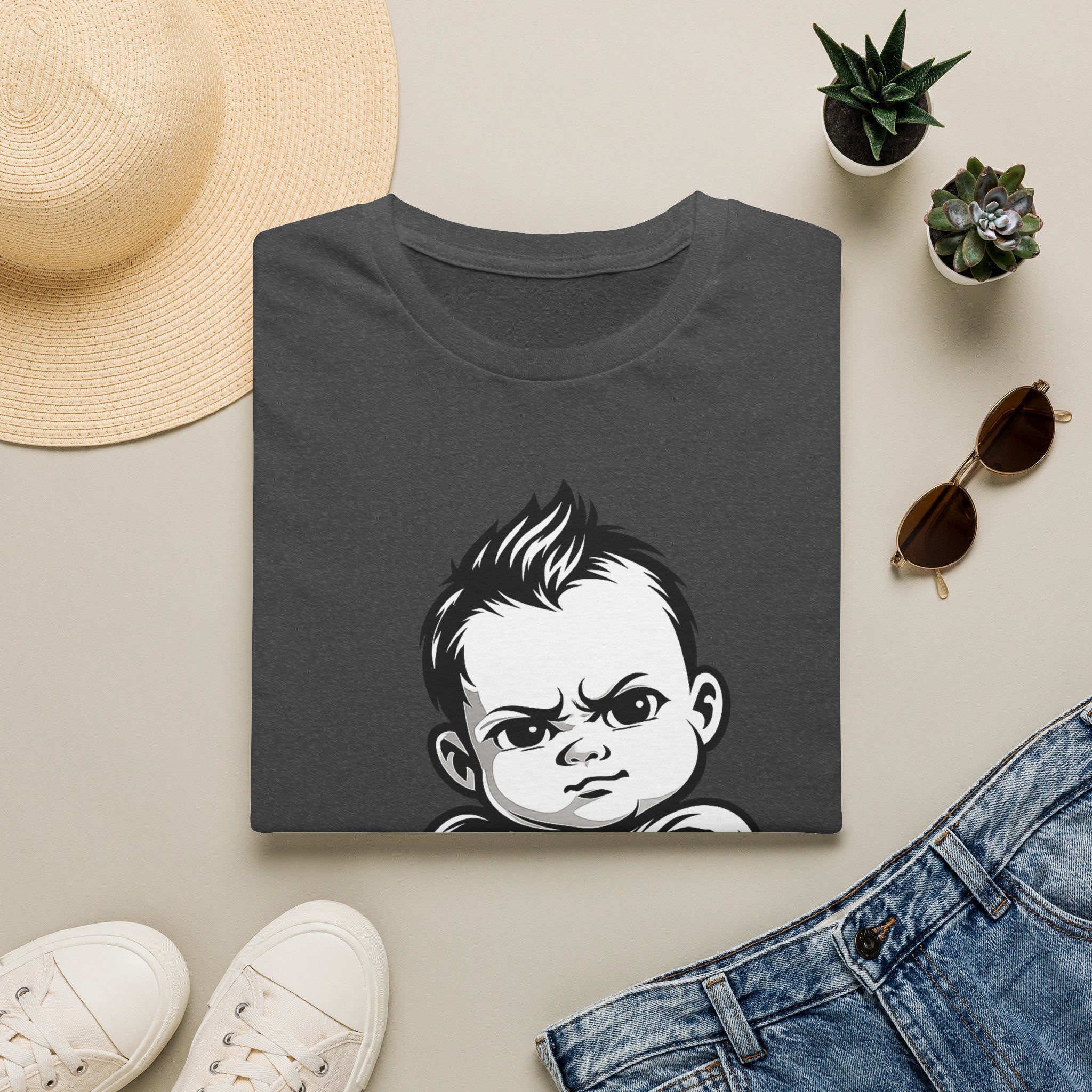 Baby Boss Arm Fold Graphic Tee