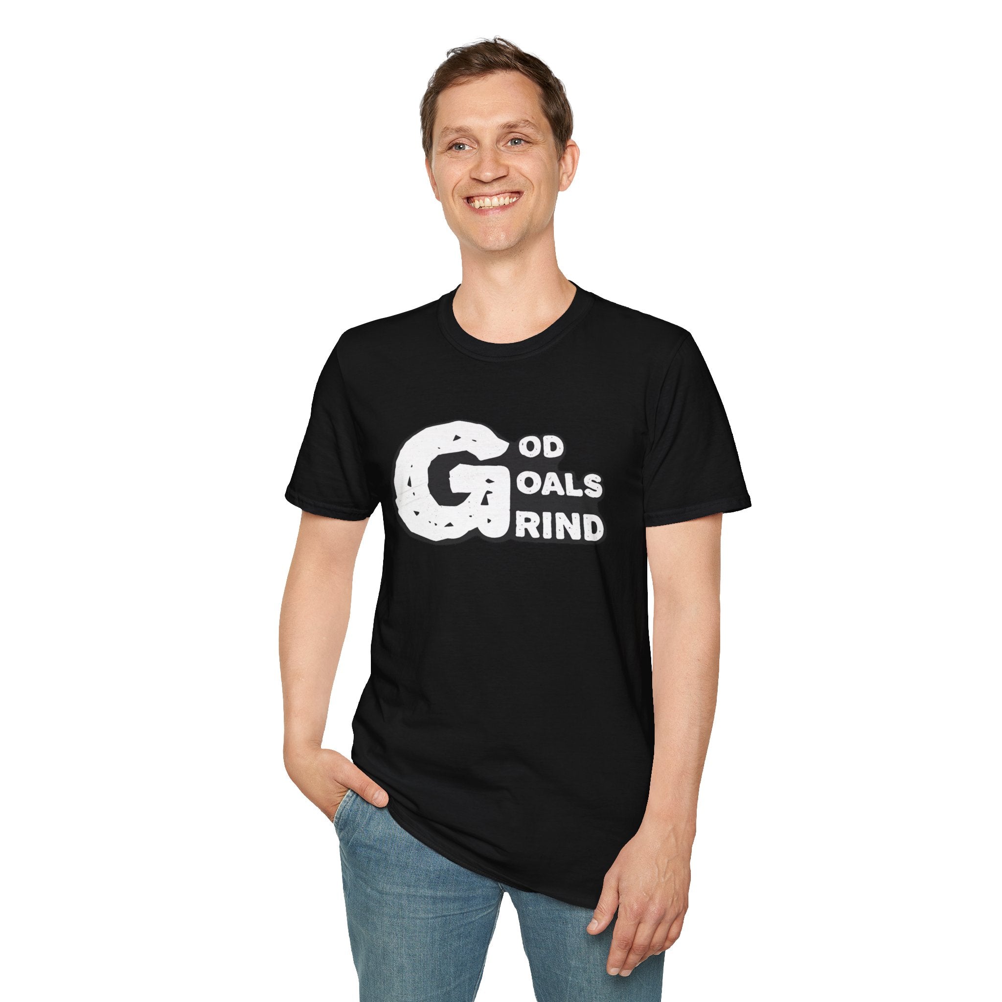 God, Goals, Grind Graphic T-Shirt