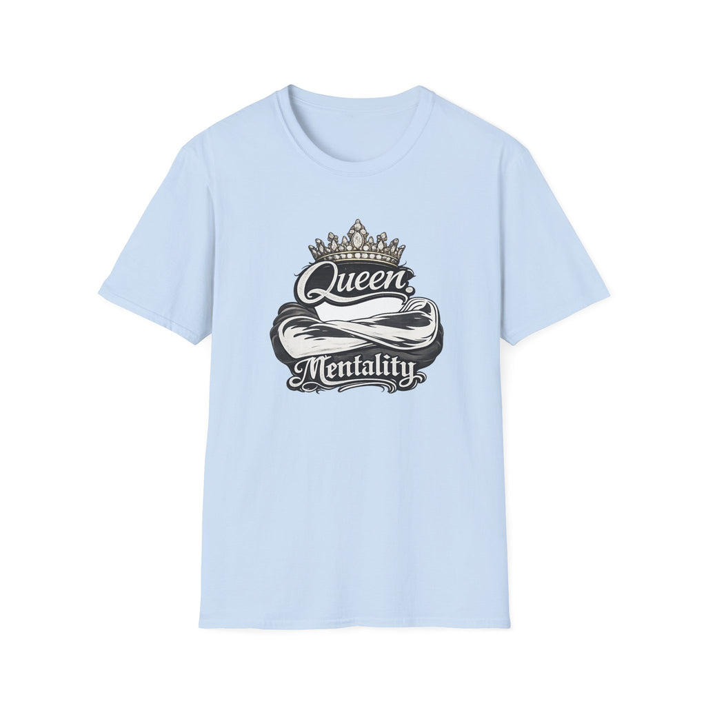 Queen Mentality T-Shirt – Crown Graphic Tee for Confident Women