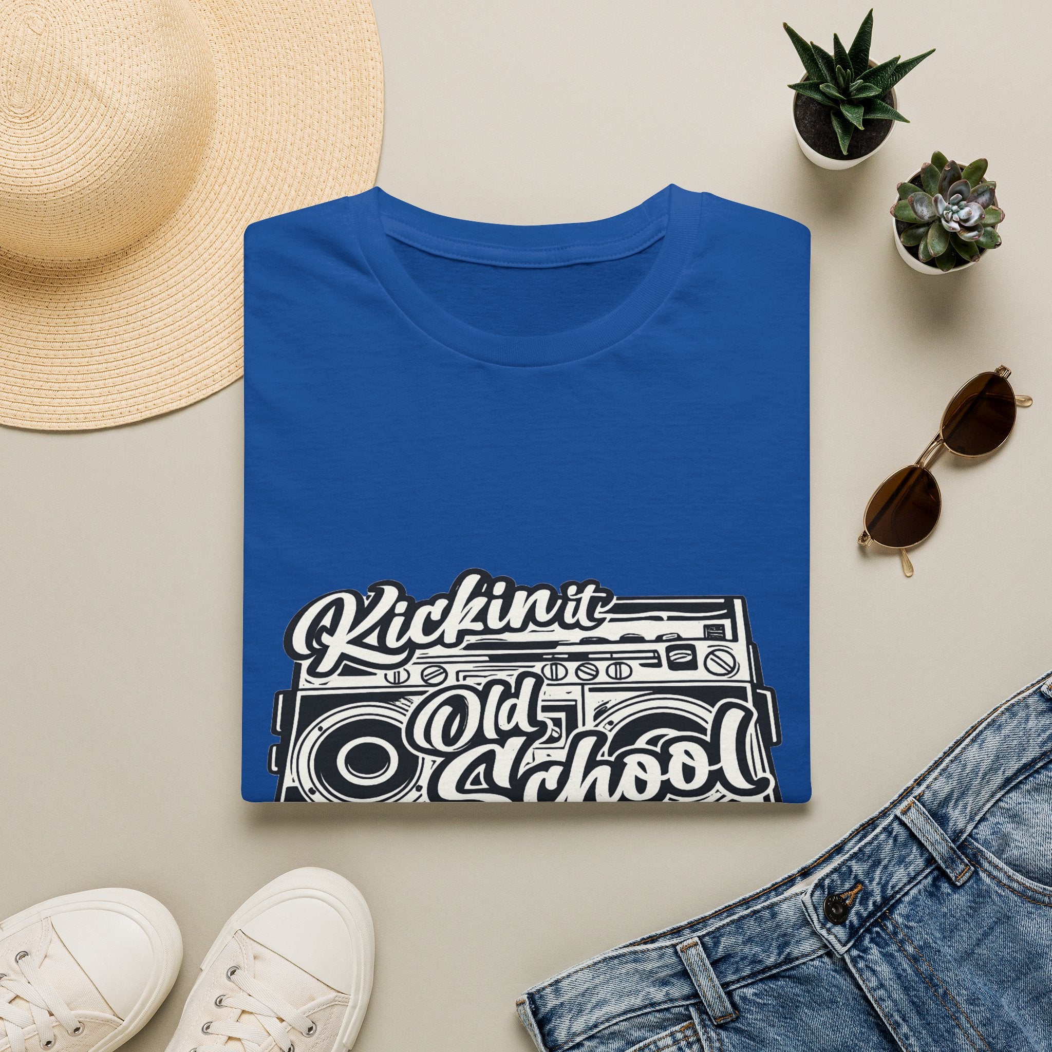 Kickin' It Old School Graphic T-Shirt