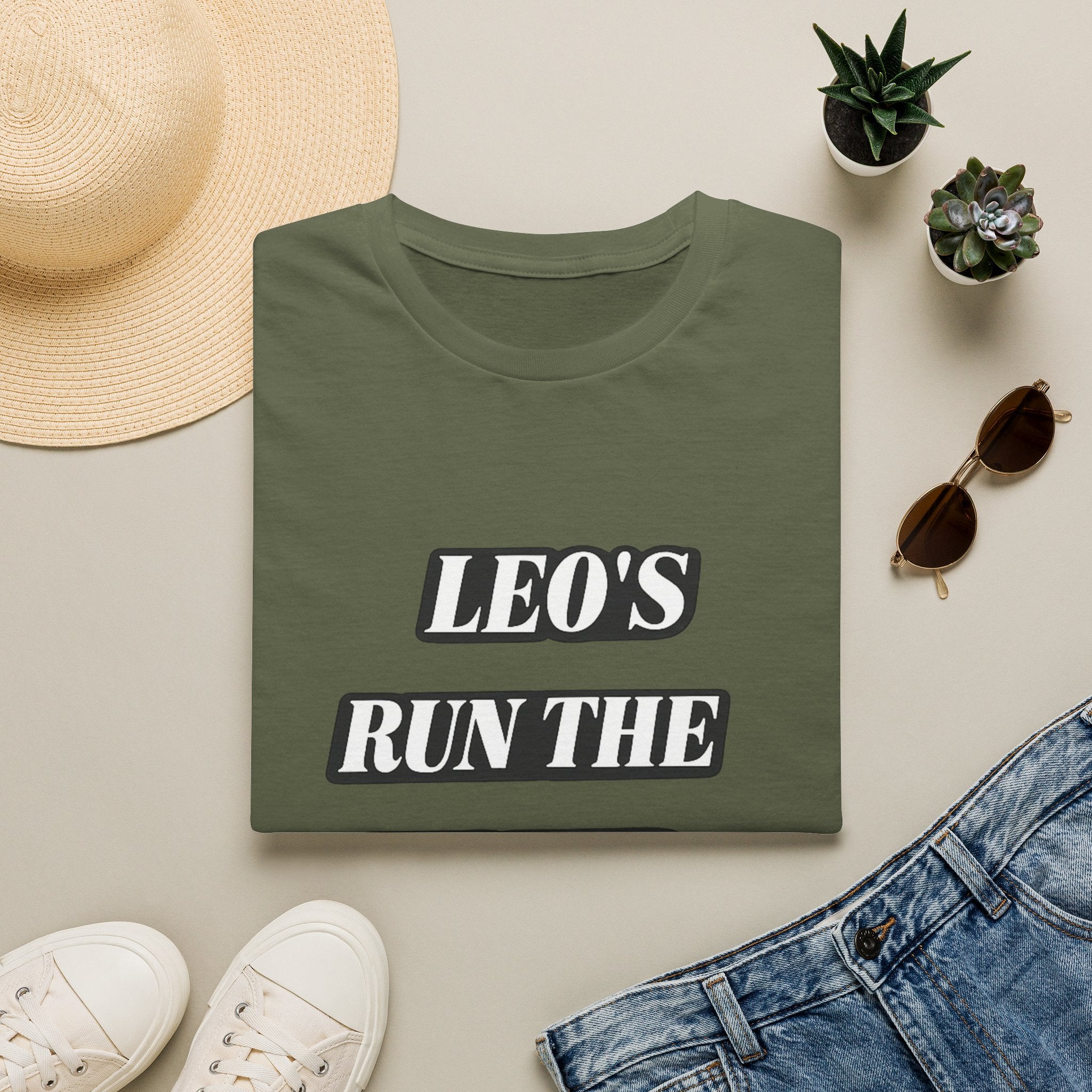 Leo's Run the World Graphic T-Shirt