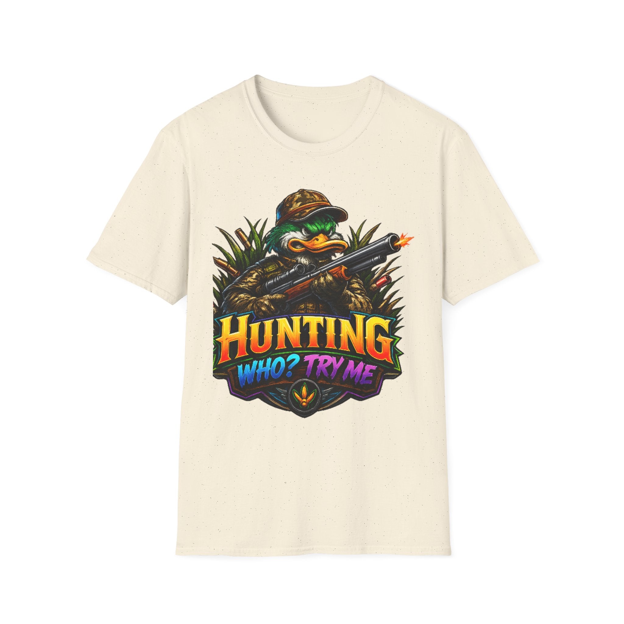 Hunting Graphic Unisex Softstyle T-Shirt