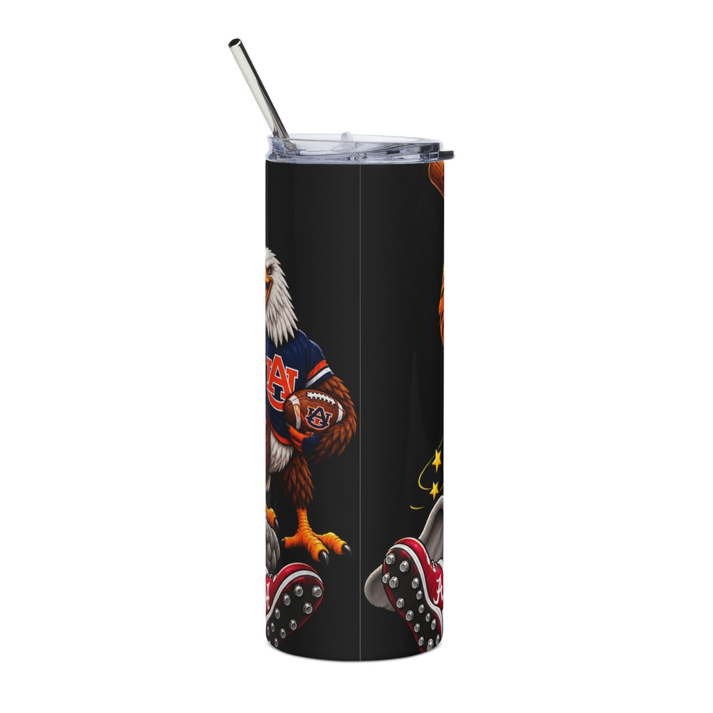 “Auburn vs Alabama Rivalry Tumbler.” Stainless Steel Tumbler, 20oz