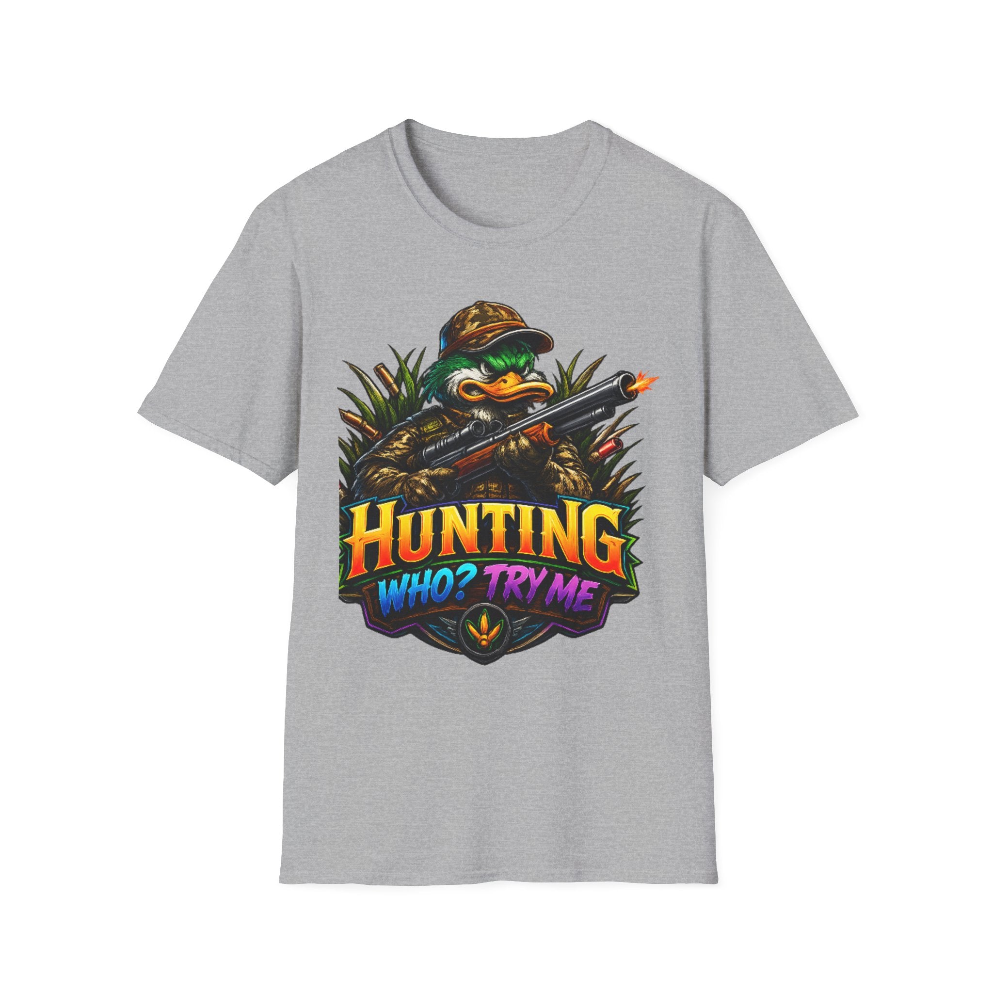 Hunting Graphic Unisex Softstyle T-Shirt